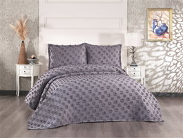 L'essentiel linge de maison Hayal - Anthracite